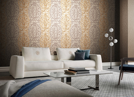 Обои в интерьере артикул 5511, Trussardi II, Zambaiti