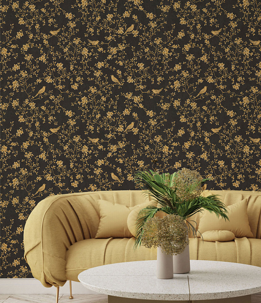 Обои в интерьере артикул 7165-22, Edem, Euro Decor