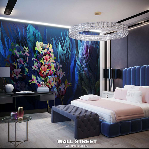 Фотообои в интерьере артикул Aqua De Vida 1, AQUA DE VIDA, Wall street