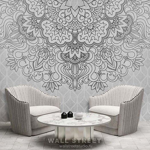 Фотообои в интерьере артикул Ajoure 7, AJOURE, Wall street