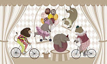 Коричневые фотообои Wall street CIRCUS Circus 5 30855