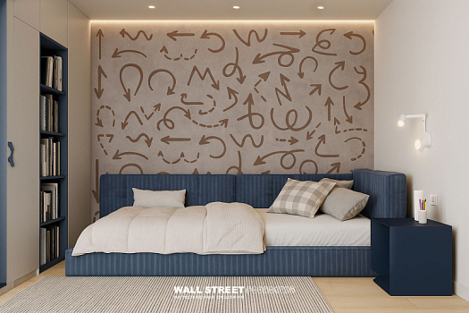 Фотообои в интерьере артикул Podrost-25: 34, PODROST 25, Wall street Фотообои в интерьере артикул Podrost-25: 34, PODROST 25, Wall street